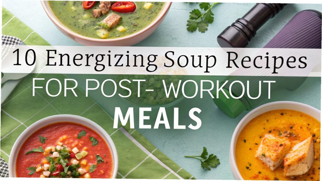 10 Energizing Soup Recipes for Post-Workout Meals 1 Energizing Soup Recipes for Post-Workout Meals