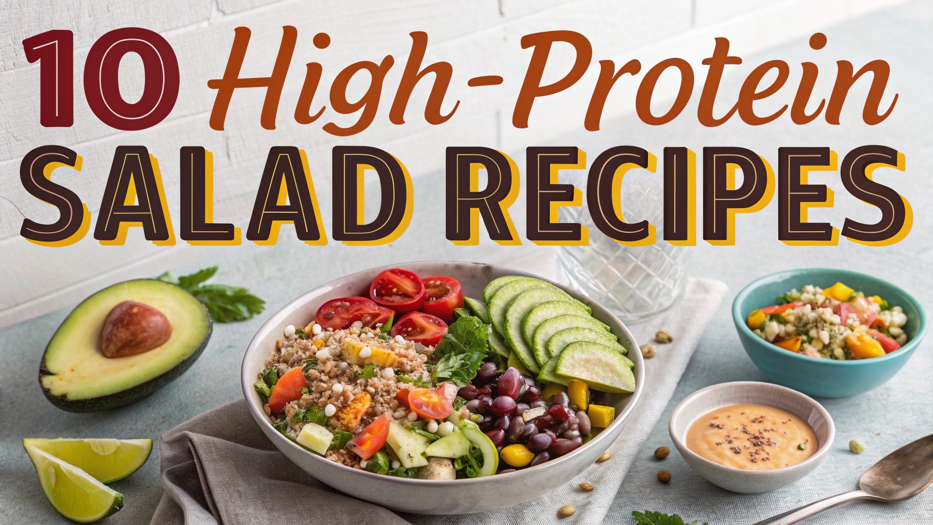 10 High-Protein Salad Recipes to Fuel Your Day Deliciously 1 10 High-Protein Salad Recipes