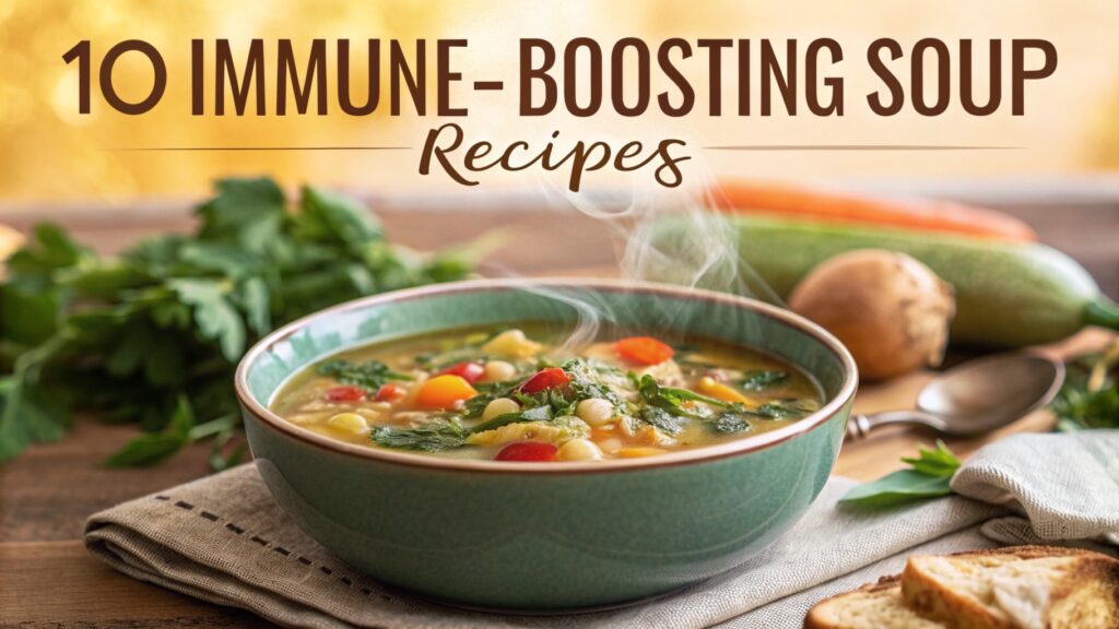 10 Immune-Boosting Soup Recipes to Strengthen Your Health 1 Immune-Boosting Soup Recipes