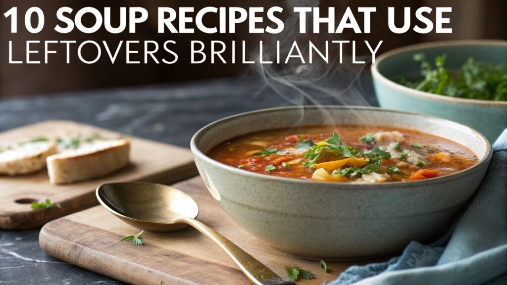 10 Soup Recipes That Use Leftovers Brilliantly 1 Soup Recipes That Use Leftovers Brilliantly
