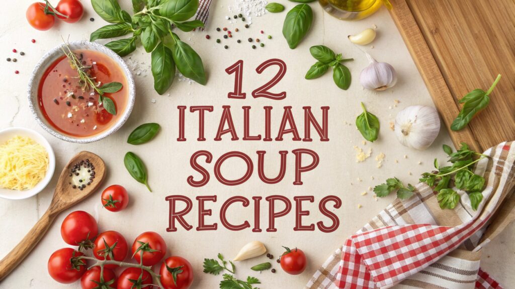 12 Italian Soup Recipes: Warm up With These Delicious Options 1 Italian Soup Recipes