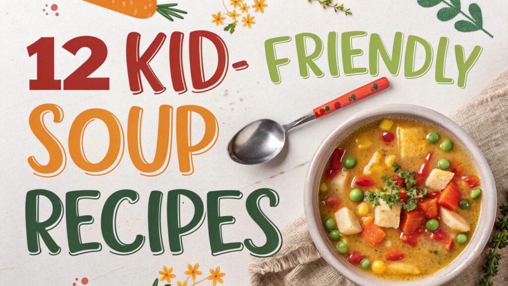12 Kid-Friendly Soup Recipes for Family Dinners 1 Kid-Friendly Soup Recipes