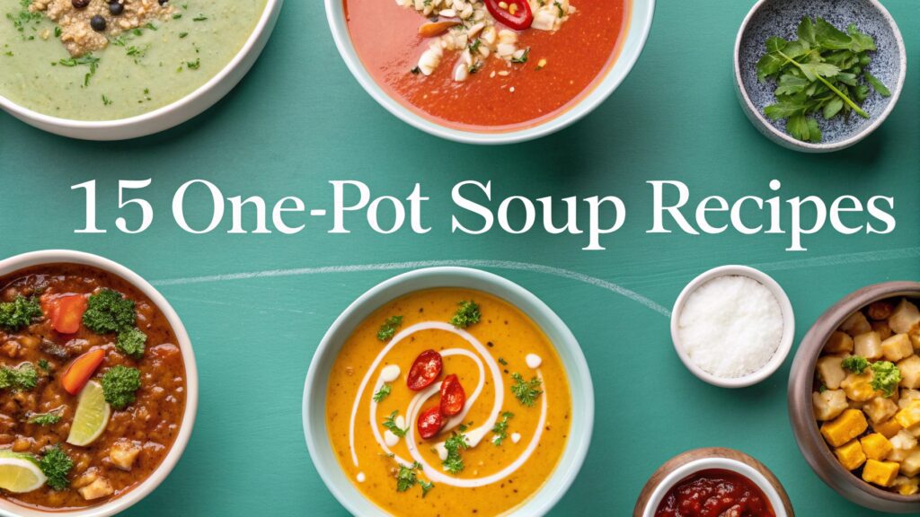 15 One-Pot Soup Recipes for Minimal Clean-up 1 One-Pot Soup Recipes