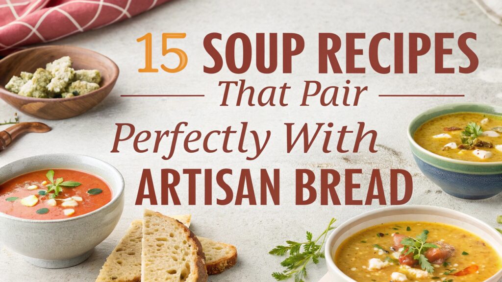 15 Soup Recipes That Pair Perfectly With Artisan Bread 1 Soup Recipes That Pair Perfectly With Artisan Bread