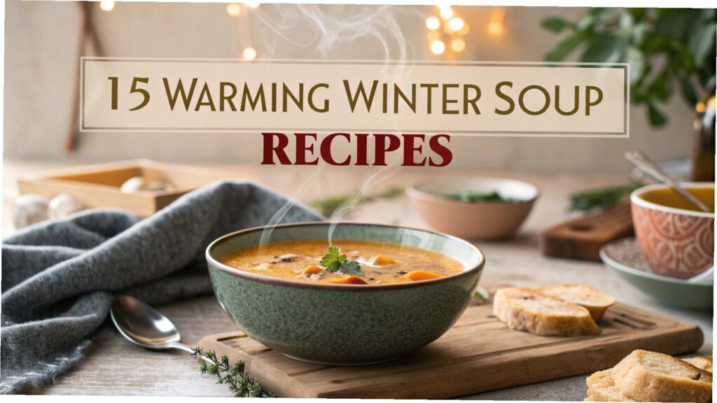 15 Warming Winter Soup Recipes to Beat the Chill 1 Warming Winter Soup Recipes
