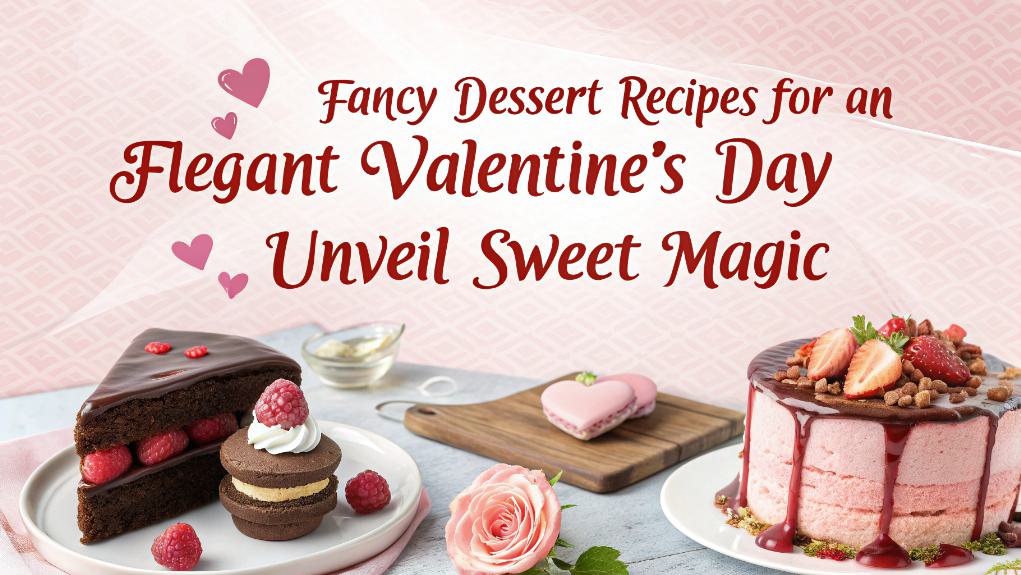 15 Fancy Dessert Recipes for an Elegant Valentine's Day: Unveil Sweet Magic 1 elegant valentine dessert recipes