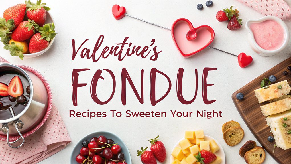 10 Valentine's Day Fondue Recipes to Sweeten Your Night 1 fondue for valentine night