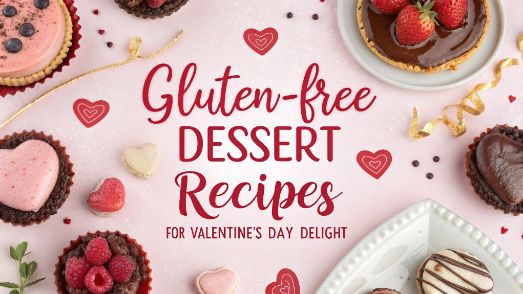 10 Gluten-Free Dessert Recipes for Valentine's Day Delight 1 gluten free valentine treats