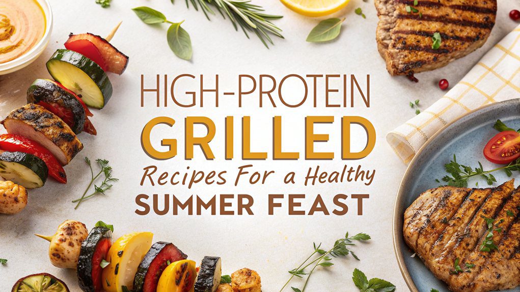 12 High-Protein Grilled Recipes for a Healthy Summer Feast 1 grilled protein summer recipes