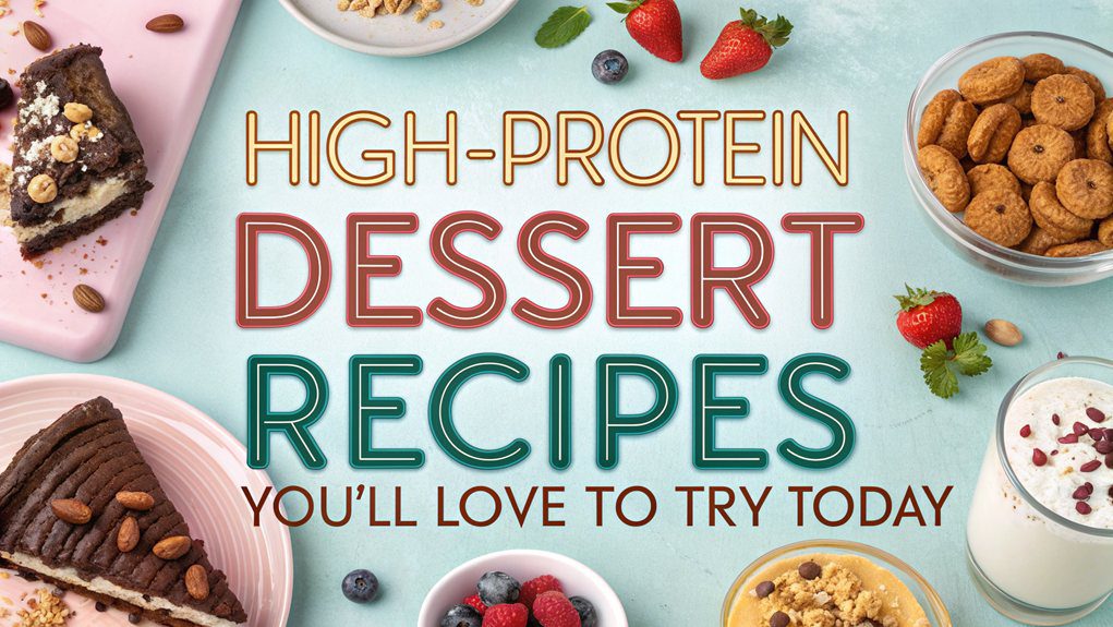 10 High-Protein Dessert Recipes You’ll Love to Try Today 1 high protein dessert recipes collection