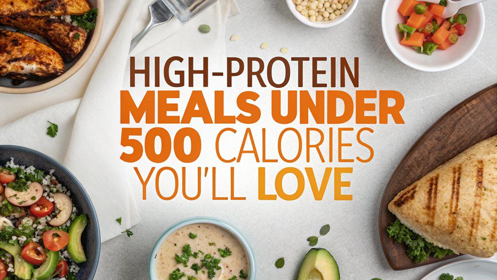 10 High-Protein Meals Under 500 Calories You’ll Love 1 protein meals under calories