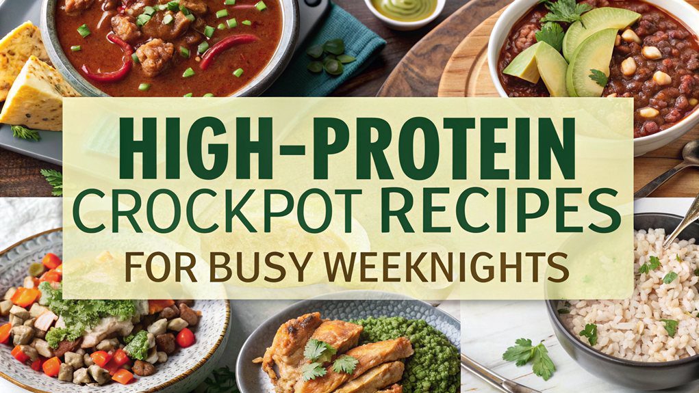 15 High-Protein Crockpot Recipes for Busy Weeknights 1 High-Protein Crockpot Recipes