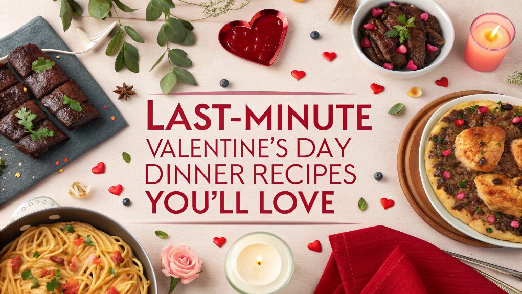 10 Last-Minute Valentine's Day Dinner Recipes You’ll Love 1 quick romantic dinner ideas