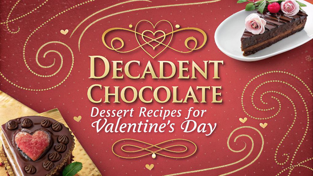 15 Decadent Chocolate Dessert Recipes for Valentine's Day 1 Decadent Chocolate Dessert Recipes