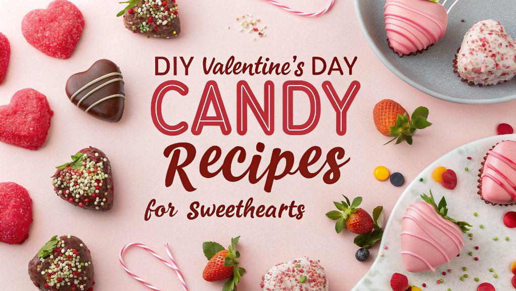10 DIY Valentine's Day Candy Recipes for Sweethearts 1 valentine day sweet treats