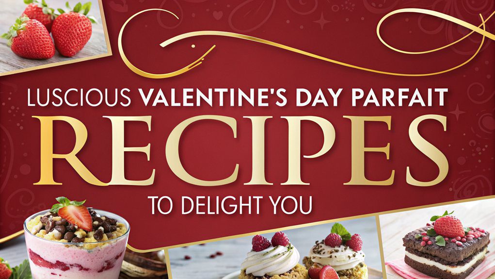 15 Luscious Valentine's Day Parfait Recipes to Delight You 1 valentine parfait dessert recipes