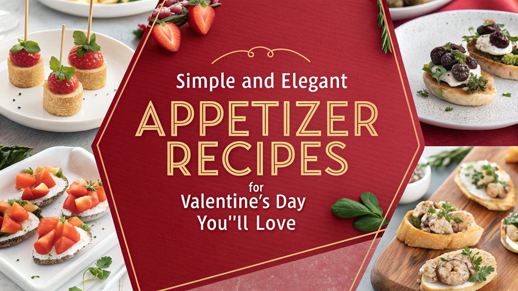 12 Simple and Elegant Appetizer Recipes for Valentine's Day You’ll Love 1 valentine's day appetizer recipes