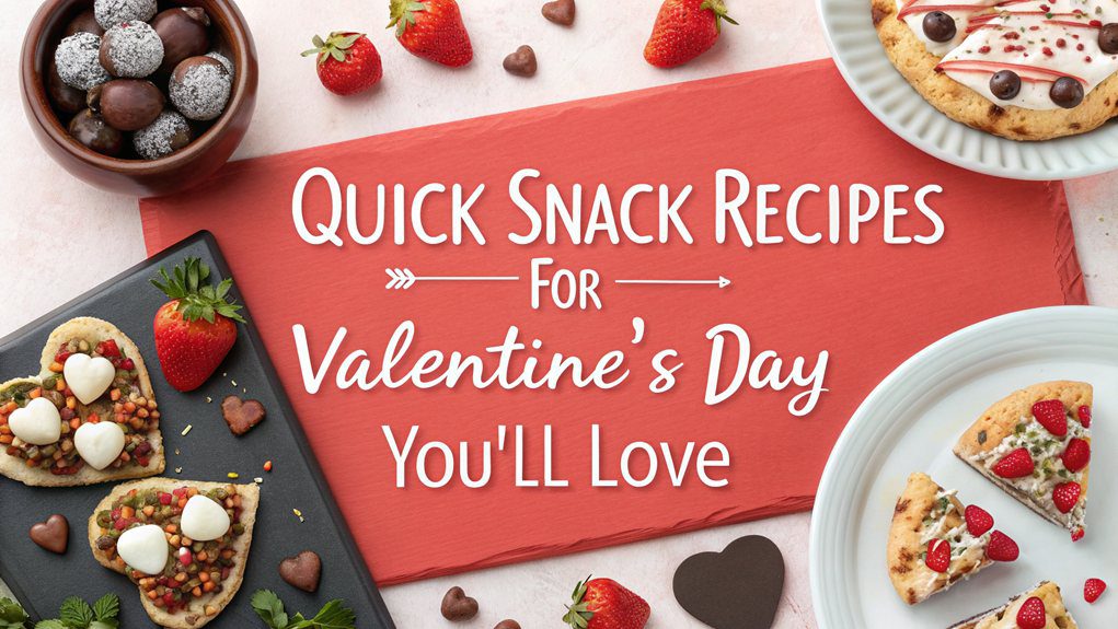 10 Quick Snack Recipes for Valentine's Day You’ll Love 1 valentine s day snack recipes