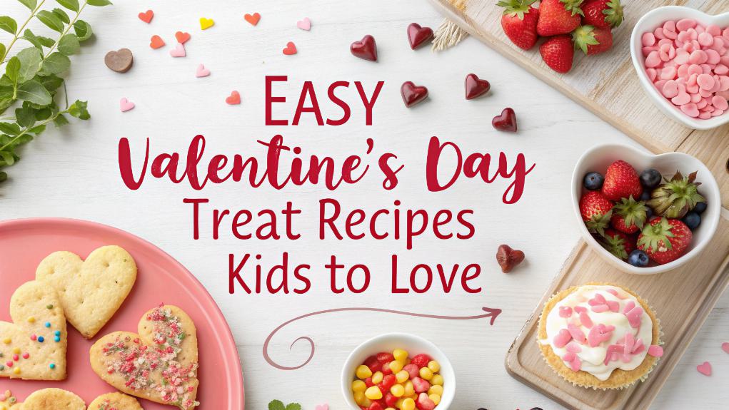 10 Easy Valentine's Day Treat Recipes for Kids to Love 1 valentine treats for kids