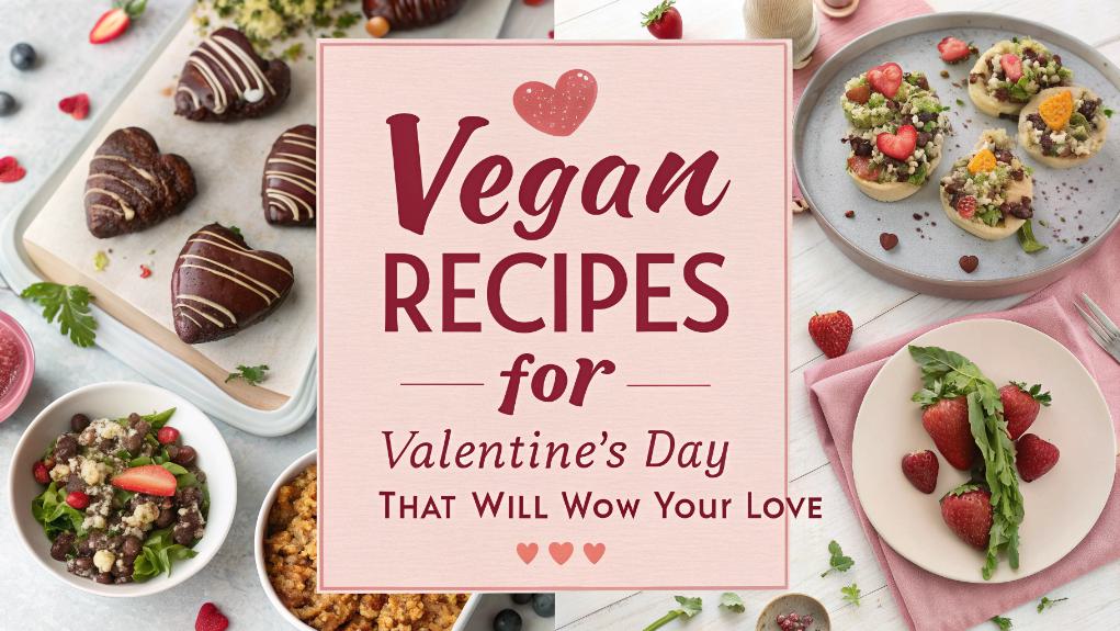 12 Vegan Recipes for Valentine’s Day That Will Wow Your Love 1 vegan valentine s day recipes