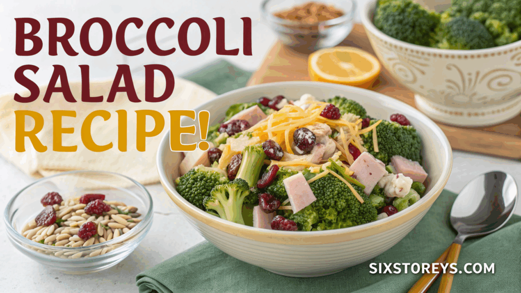 Best Broccoli Salad Recipe