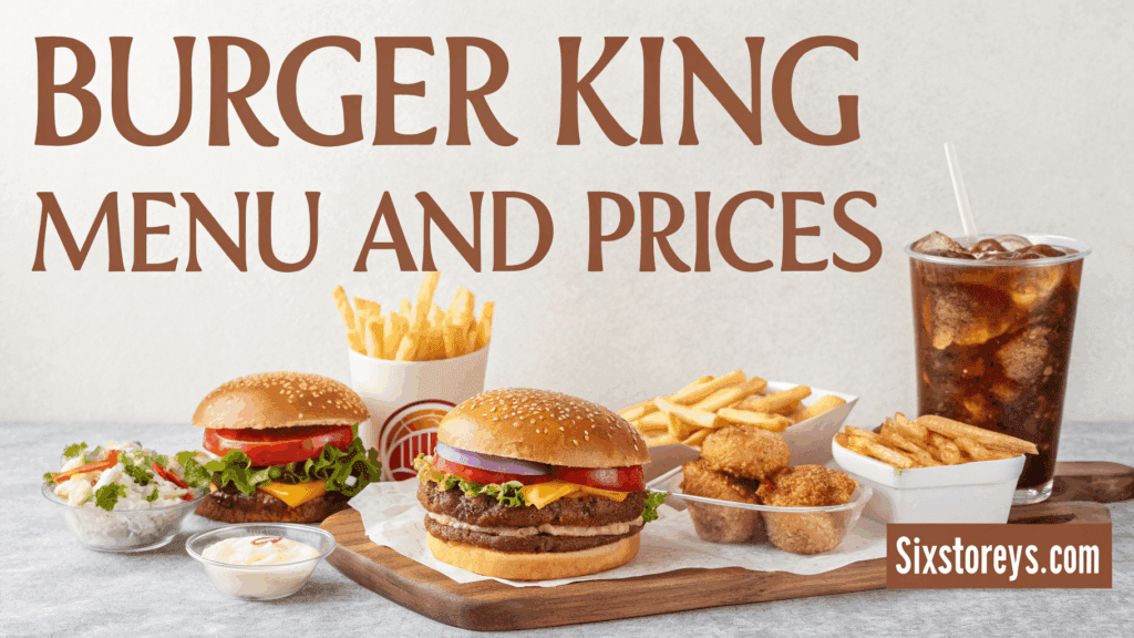 Burger King Menu and Price