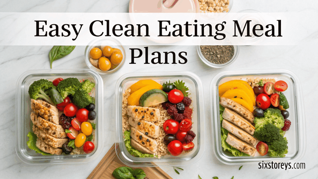 Clean Eating Meal Plan