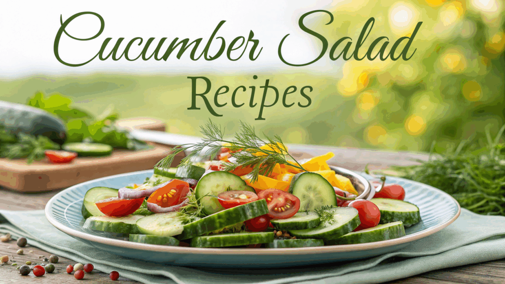 Cucumber Salad Recipes