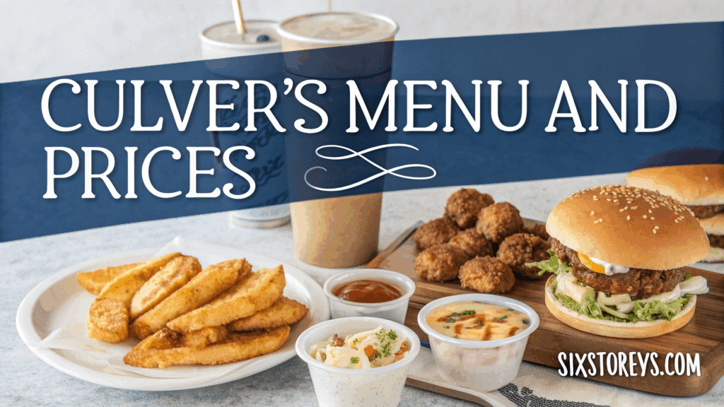Culvers Menu and Prices