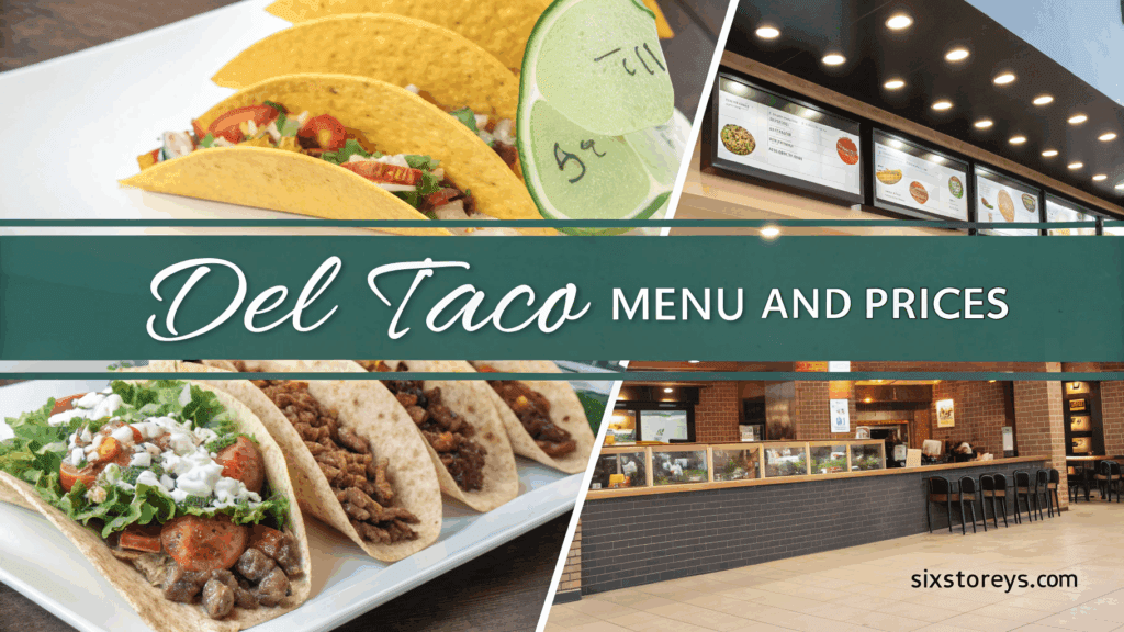 Del Taco menu and prices