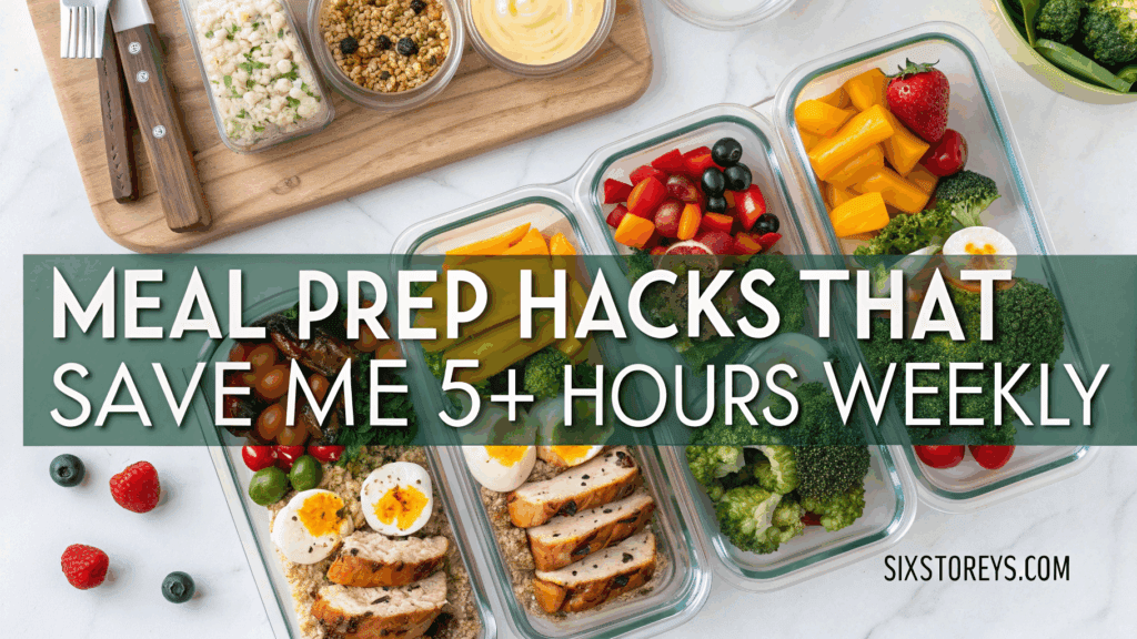 Meal Prep for Busy People 5 Hour Weekly Time Saver
