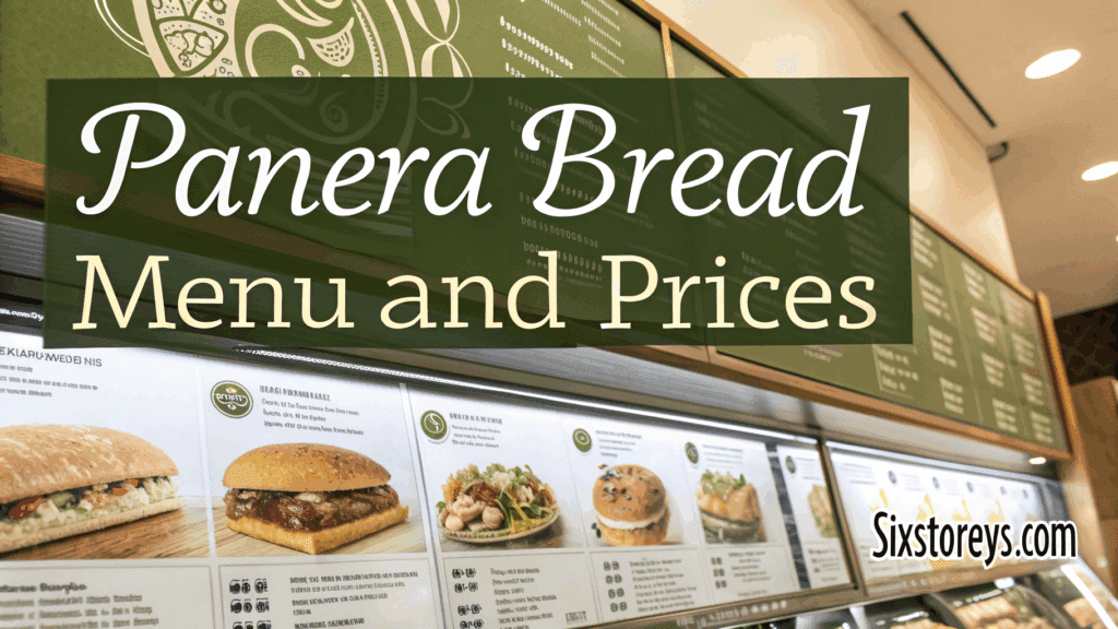 Panera Bread Menu and Prices