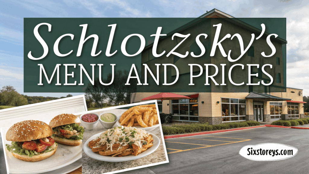 Schlotzskys Menu and Prices