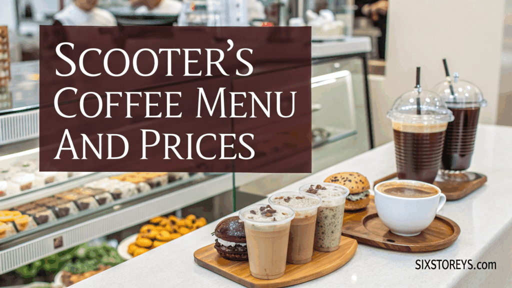 Scooter's Coffee Menu and Prices 2025