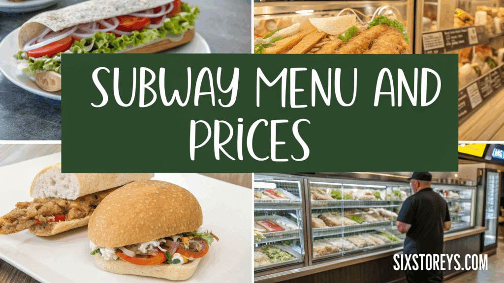 Subway Menu and Prices