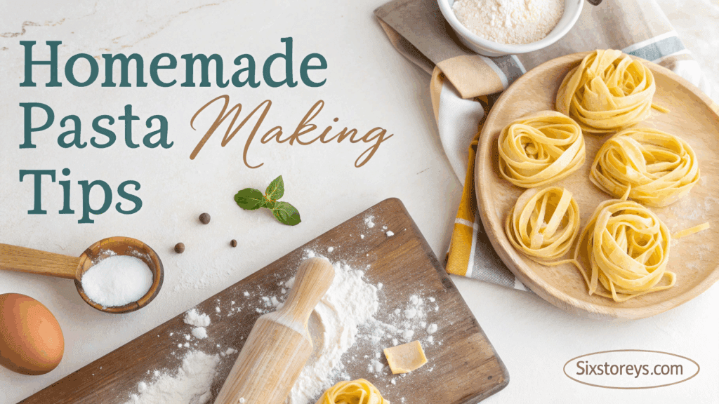 Homemade Pasta Making Tips