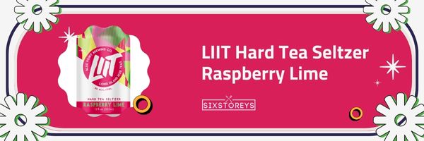 LIIT Hard Tea Seltzer Raspberry Lime - Best Hard Iced Tea