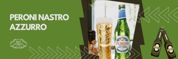 Peroni Nastro Azzurro - best Italian Beer Brands of 2023