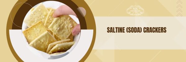 Saltine (Soda) Crackers - Best Crackers For Charcuterie Board (2023)