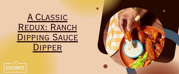 Ranch Dipping Sauce Dipper - Best Checker's Sauce