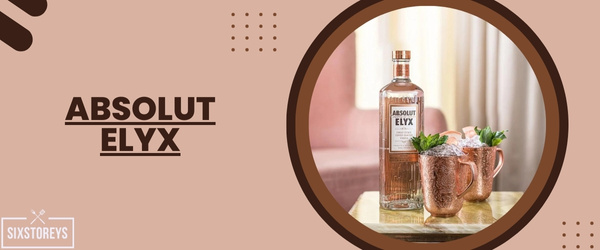 Absolut Elyx - Best Vodka For Moscow Mule
