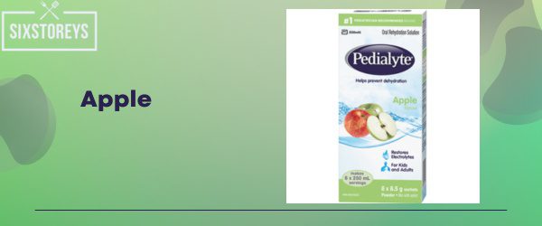 Apple - Best Pedialyte Flavor