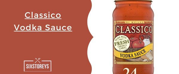 Classico Vodka Sauce