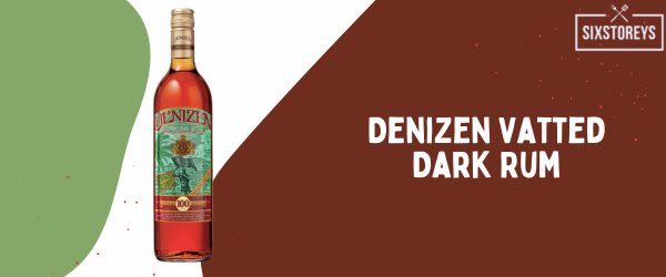 Denizen Vatted Dark Rum - Best Rum for Eggnog