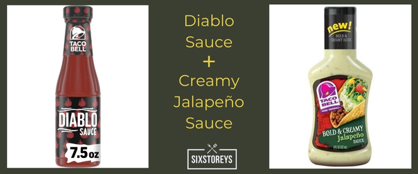 Diablo Sauce + Creamy Jalapeño Sauce