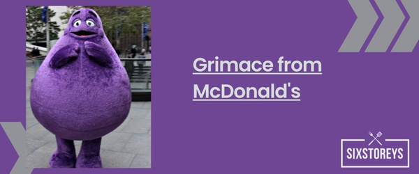 Grimace from McDonald's - Best Fast Food Mascot