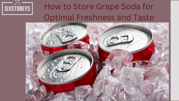 How to Store Grape Soda for Optimal Freshness and Taste?