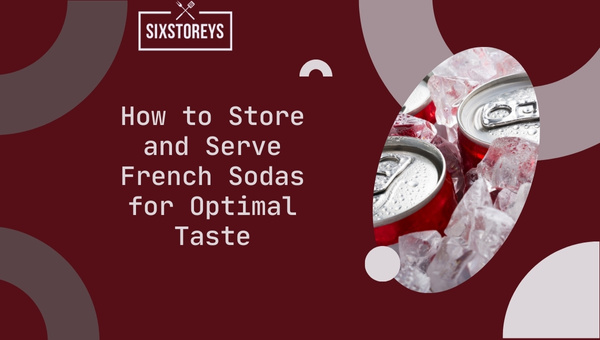 How to Store and Serve French Sodas for Optimal Taste?