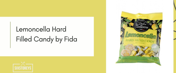 Lemoncella Hard Filled Candy by Fida
