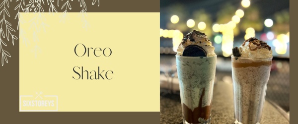 Oreo Shake - Best Jack in the Box Desserts and Shakes
